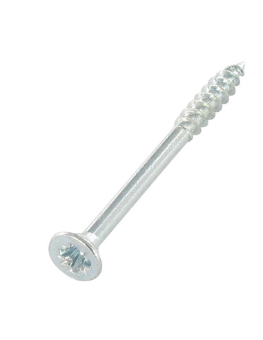 1 x Træ og spånplade skrue forsænket hoved Pozi...