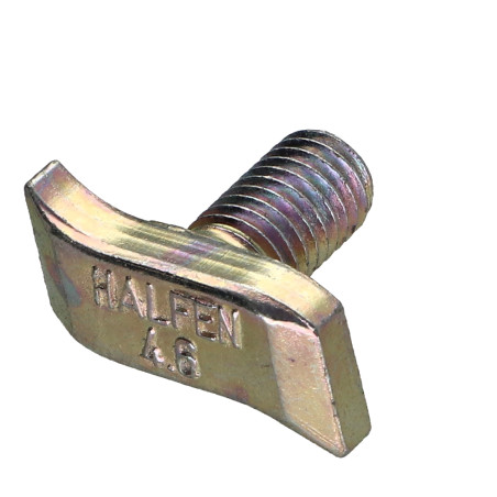 1 x Vis m-hastighed hammer hoved M8/15 22,5 elforzinket stål