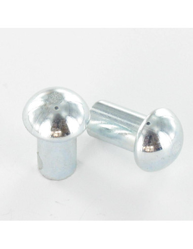 1 x Massiv nitte rundt hoved 6X11 elforzinket...