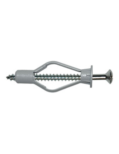 Plug Nylon 8X40 med Træskruer forsænket hoved 4X45