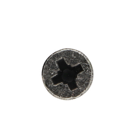 1 x Spånplade forsænket hoved Pozi 4X30 sort galvaniseret