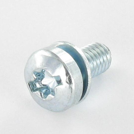 1 x Vis m-hastighed bred kuppelformet hoved T25/FEND M5X9+RD.IMPER elforzinket stål