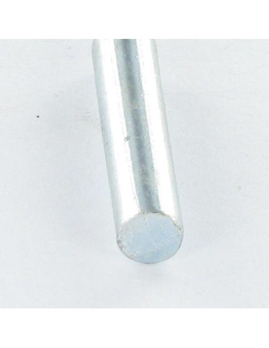 1 x Akse Glat 6X324 TOL +0/-0,5 mm elforzinket...