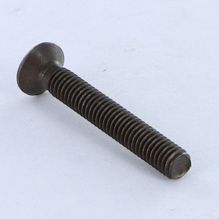 1 x Vis m-hastighed forsænket pan hoved Pozi M5X40 sort galvaniseret