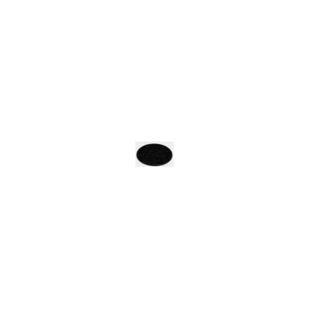 1 x Selvklæbende dæksel diameter 40 Sort