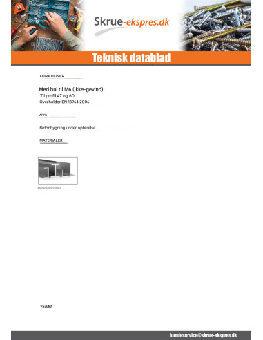 1 x RYG LINJE af MØDE PROFIL 47 Z