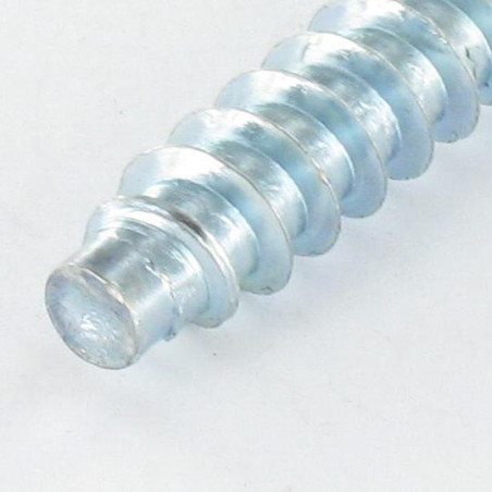 1 x Selvskærende skrue forsænket hoved TORX 7X50 SS med takker elforzinket stål T20