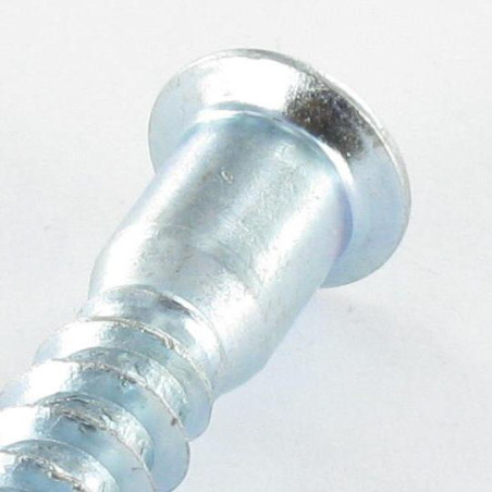 1 x Selvskærende skrue forsænket hoved TORX 7X50 SS med takker elforzinket stål T20