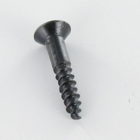 1 x Træskrue forsænket pan hoved Pozi PZ8 3,5X20 sort galvaniseret