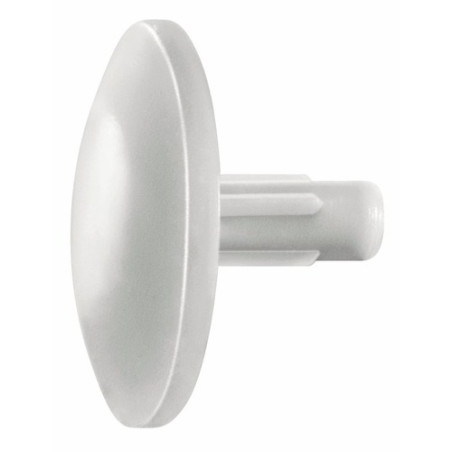 1 x Skruedæksel Spax hvid nylon Hoveddiameter 15 KØ2.5X7