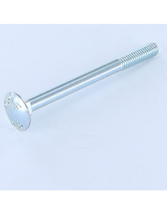 Vognbolt M7X90 delvis gevind elforzinket stål