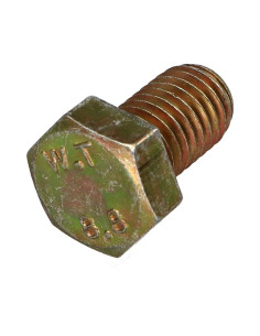 Vis m-hastighed Sekskantet hoved M12X25 Klasse 8.8 gul zink