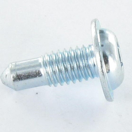 1 x Vis m-hastighed rundt stort hoved T10 M3X5 Hoveddiameter 8 Tykkelse 2.4 elforzinket stål mikroskruer