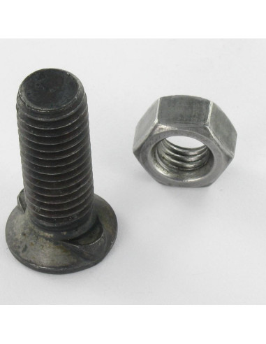1 x Pløvebolt forsænket hoved M14X60 2 Hager...