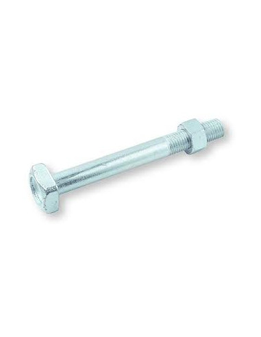 1 x Bolt med møtrik Tømrer M14X250 firkantet...