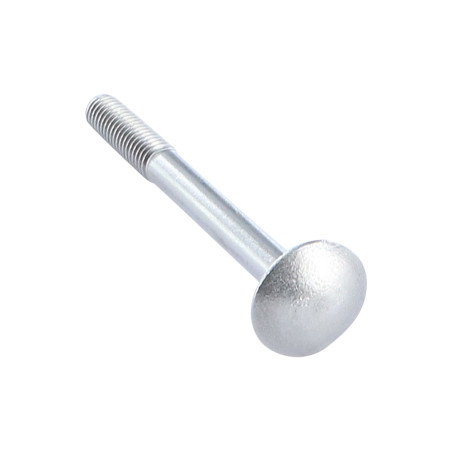 1 x Vognbolt M10X155 delvis gevind elforzinket stål