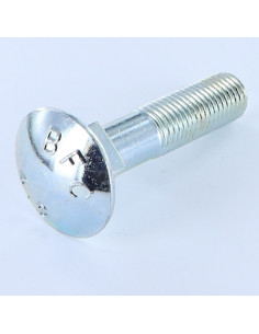 Vognbolt M16X60 delvis gevind elforzinket stål