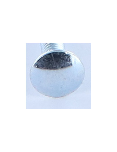 1 x Vognbolt M6X20 Lavt slag 1,5 Hoveddiameter...