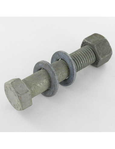 10 x Bolt med møtrik modstandsdygtig M20X100 2...