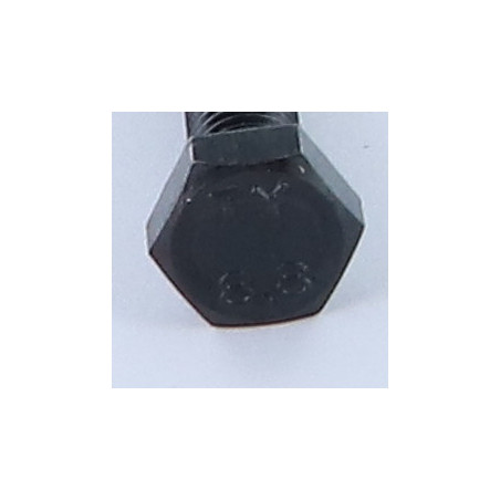 1 x Vis m-hastighed Sekskantet hoved M10X80 Klasse 8.8 Rå stål