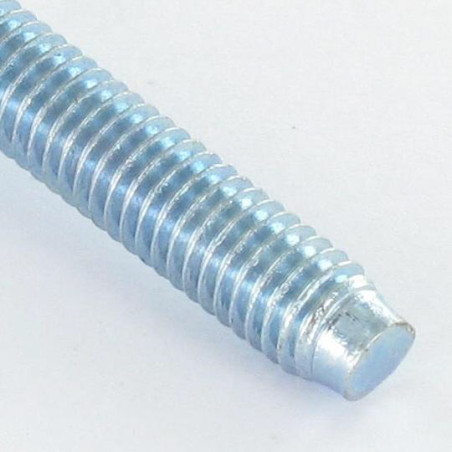 1 x Vis m taux t te plade Pozi M6X35 Ende tilspidset elforzinket stål