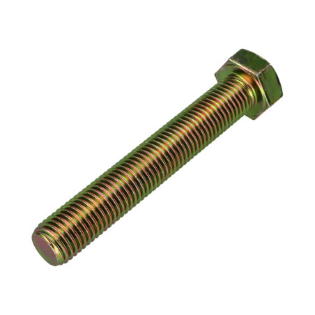 1 x Vis m-hastighed Sekskantet hoved M16X100 Klasse 8.8 gul zink