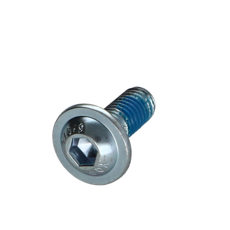 1 x Vis m-hastighed rundt stort hoved Sekskantet hul Flange Sekskantet fatning 4 M6X16 klasse 10.9 ZG+FRF