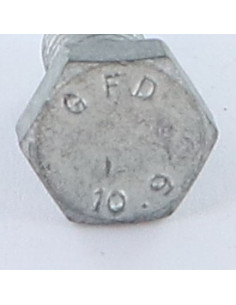 Vis m-hastighed Sekskantet hoved M14X40 klasse 10.9 Rå... 2