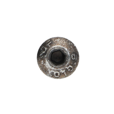 1 x Vis m-hastighed Hult sekskantet pan hoved M5X45 delvis gevind klasse 10.9 Sekskantet fatning 3 sort galvaniseret