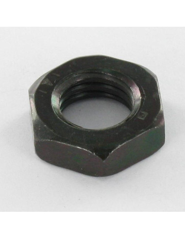 1 x Sekskantet møtrik M10 sort galvaniseret