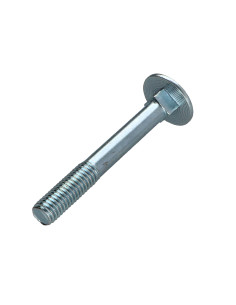 Vognbolt M8X60 Gevind 22 delvis gevind elforzinket stål 2