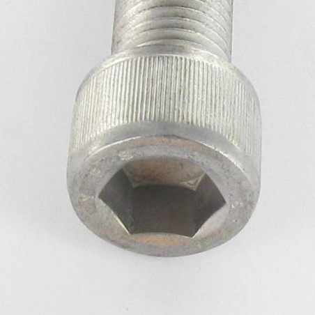 1 x Vis m-hastighed Fatningshoved M4X12 Fuld trÃ¥d Klasse 12.9 Zink-nikkel-stål 720 timer rustfri rød