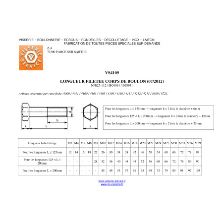 1 x Bolt deltråd Sekskantet hoved M8X100 Klasse 6.8 gul zink