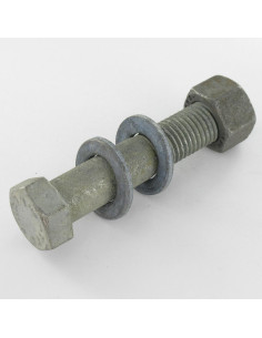 Bolt med møtrik modstandsdygtig M12X80 2 Skiver Klasse...