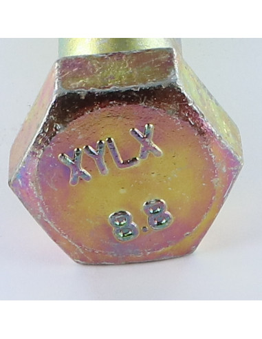 1 x Bolt deltråd Sekskantet hoved M20X170...