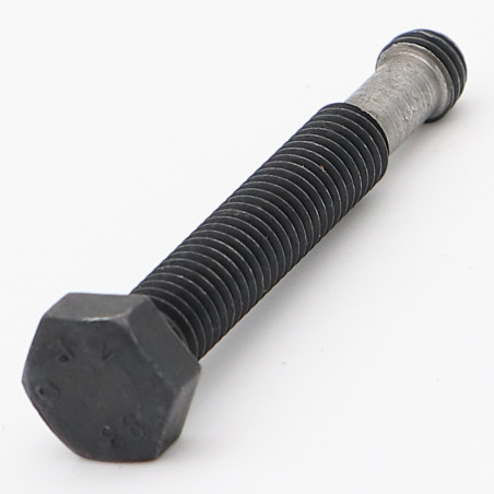 1 x Vis m-hastighed Sekskantet hoved M8X55 Klasse 8.8 to Hals sort galvaniseret