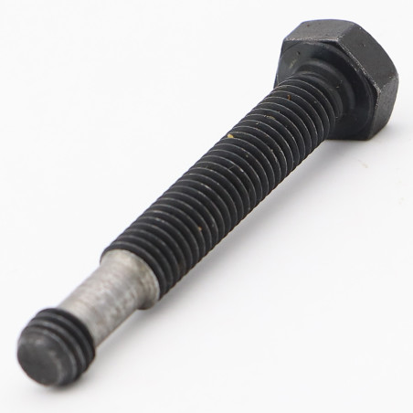 1 x Vis m-hastighed Sekskantet hoved M8X55 Klasse 8.8 to Hals sort galvaniseret