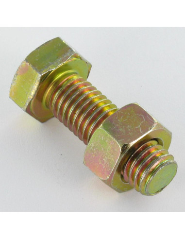 1 x Bolt med møtrik M8X25 Klasse 6.8...