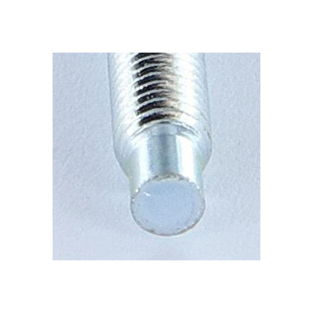 1 x Vis m-hastighed Sekskantet hoved M5X38.5 Cylindrisk ende Cylindrisk ende lang elforzinket stål klasse 6.8