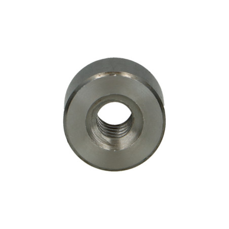 1 x Møtrik rond rundt hoved 22X5 trapezformet Rå stål
