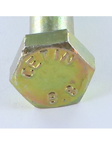 1 x Bolt deltråd Sekskantet hoved M10X100...