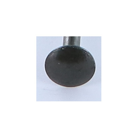 1 x Vognbolt M7X90 delvis gevind sort galvaniseret