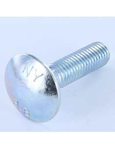 Vognbolt M12X45 Lavt slag 3,5 Klasse 8.8 elforzinket stål