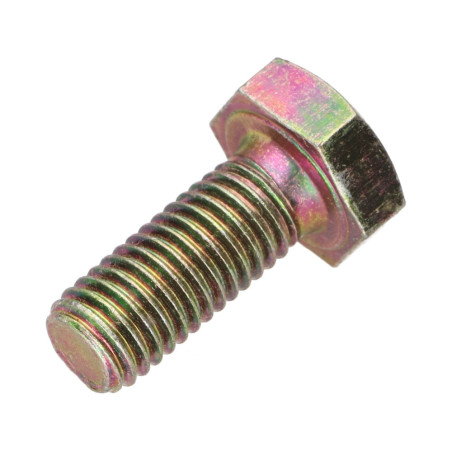1 x Vis m-hastighed Sekskantet hoved M10X25 Klasse 8.8 gul zink
