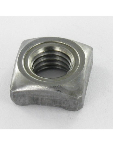 1 x Firkantmøtrik svejsning krave M10 17X17X8...