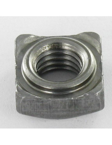 1 x Firkantmøtrik svejsning krave M10 17X17X8...