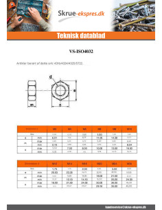 Sekskantmøtrik M33 CL8ISOFIT modstandsdygtig mod... 2