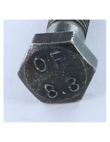 1 x Bolt deltråd Sekskantet hoved M8X35 Klasse...
