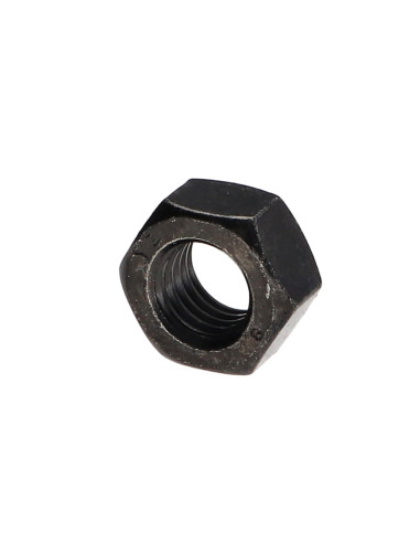 1 x Sekskantmøtrik M24 klasse 8 sort galvaniseret