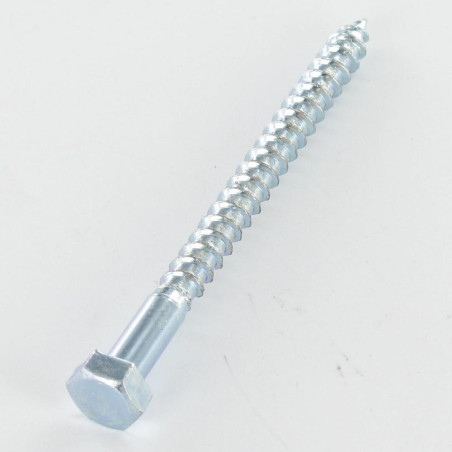 1 x Træskruer 8X45 elforzinket stål